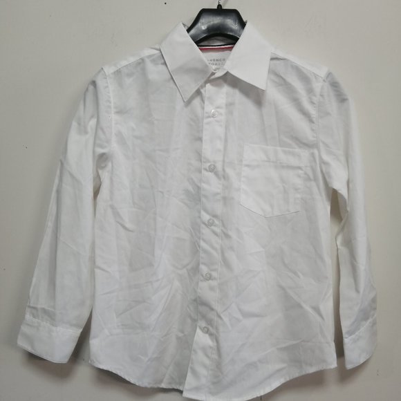 BNWT French Toast Boys Polo Long Sleeves White Size (8) - Picture 7 of 7
